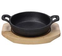 Tognana Fusion Taste Tegame in ghisa con supporto in legno cm 11