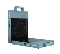 Tognana Iridea, Doppia piastra Induzione 3500w con display digitale a 2 cifre, e comandi soft-touch, Carta da Zucchero