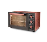 Tognana Iridea, Forno elettrico ventilato con pareti interne in materiale antiaderente, Rosso Mela