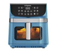 Tognana Iridea, Friggitrice ad aria 9L, doppia resistenza, display digitale, timer, 80-200°C, finestra, 2200W, Carta da zucchero