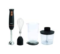 Tognana Iridea, Frullatore a immersione 3in1 400 W, acciaio, nero/marrone