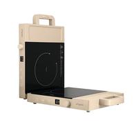 Tognana Iridea, Piastra Induzione 200-2000w con display digitale a 4 cifre, e comandi soft-touch, Carta da Zucchero