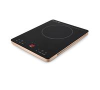 Tognana Iridea, Piastra Induzione 200-2000w con display digitale a 4 cifre, e comandi soft-touch, Champagne