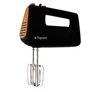 Tognana Iridea, sbattitore elettrico 400 W, plastica e acciaio inox, nero/marrone