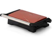 Tognana Iridea Tostiera Mini Grill con termostato da 1000w colore rosso mela