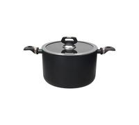 Tognana Italika, pentola pasta cm 22 con coperchio, Alluminio forgiato, grigio scuro, Made in Italy