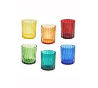 Tognana Lounge Set 6 Bicchieri Multicolor cc 350