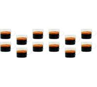 Tognana Lyra, set 6 tazze espresso 100 cc, vetro, trasparente (Confezione da 2)