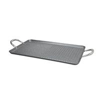 Tognana Mythos Grill Doppia con 2 Manici, Alluminio - NUOVO