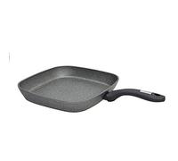 Tognana Mythos Grill Quadra con 1 Manico Fisso, Alluminio, Grigio