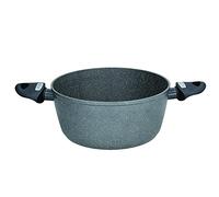 Tognana Mythos,l Casseruola 2 Manici 24 cm, Alluminio, Grigio