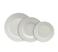 Tognana Olimpia, Servizio Piatti per 6 persone, 18 Pezzi, Porcellana, Bianco