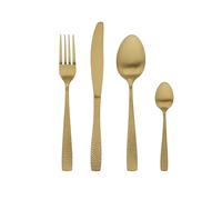 Tognana Pauline, servizio 24 posate, acciaio, oro