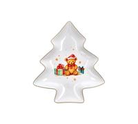 Tognana, Piatto Albero 25x21 Cm Christmas Fairy Tale, Porcellana, Multicolor