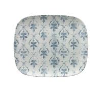 Tognana Piatto Portata Rettangolare 30 x 25 cm in porcellana Seaside Maiolica