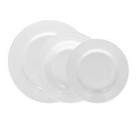 Tognana Polis Circles, Servizio Piatti per 6 persone,18 Pezzi, Porcellana, Bianco