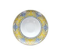 Tognana Positano Ciotola Fondi Porcellana Mediterraneo Floreale Blu Giallo, 1077,3 g, Made in Italy