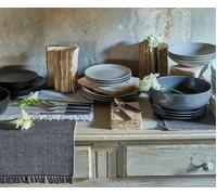 Tognana Servizio 24 Posate Linea Zen Acciaio E Nero 6 x