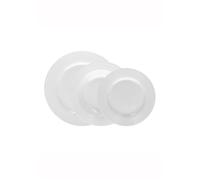 Tognana Polis Circles, Servizio Piatti per 6 persone,18 Pezzi, Porcellana, Bianco