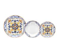 Tognana Servizio Piatti 18 Pezzi Moon Signoria Porcellana Multicolor