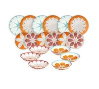 Tognana Servizio Tavola Moon Madame 18 Pz Porcellana Multicolor