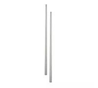 Tognana Set 2 Bacchette Bastoncini per Sushi in Acciaio Inox, 24 cm, Argento | Linea Tex Mex