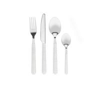 Tognana, Set 4 Posate Vichy Beige, Acciaio 18/0, Beige