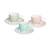 Tognana Set 6 tazze caffè con piattino cc80 Gipsy Soft