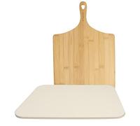 Tognana, Set Pizza Stone, 3 Pezzi, 38 cm x 30 cm x 1 cm, Crema