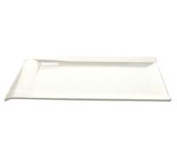 Tognana show plate vassoio rettangolare cm 43x27 bianco qualità professionale