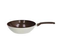 Tognana Sintonia, Wok 1 manico 28 cm, alluminio, beige-marrone | Alluminio