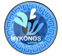 Tognana Sottopiatto Mikonos Serving Summer Time 33 Cm Decorativo Polipropilene Blu