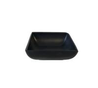 Tognana TOG800N50 Piattino Quadro Show, Nero, 7.3 x 7.3 cm, Ceramic