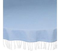 Tognana Tovaglia Chambray Textile Rotonda D 170 Cm Blu