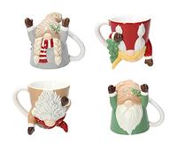 Tognana Up & Down Gnomi Set 4 Mug