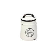 Tognana Urban Chic Barattolo Caffè 12 cm, stoneware, Bianco, 12.5 x 12.5 x 17.5 cm