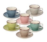 Tognana LS18501M228A Tazze caffè, Ceramica