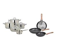 Tognana V579109INSL Batteria Vanitosa, Alluminio, Argento, 9 unit & Set 3 padel