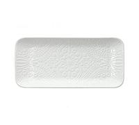 Tognana - Vassoio Porcellana Piatto Rettangolare A SERVIRE Serie Ornament Copenaghen 30 CM