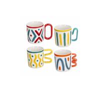 Tognana Vietri Set 4 Tazze Mug cc 325