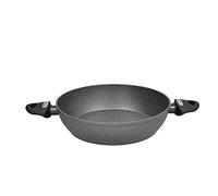 Tognana WI7583VAMNF Tegame 2 Manici Mythos, Alluminio, Grigio, 0