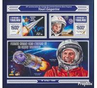 Togo Block 1273 (Completa. Edizione) MNH ** MNH 2016 Yuri Gagarin (Francobolli per i Collezionisti) Spazio