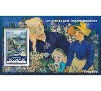 Togo Block 1386 (Completa. Edizione) MNH ** MNH 2016 Grande Post-Impressionisti (Francobolli per i Collezionisti) Pittura