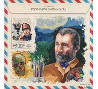 Togo Block 1497 (Completa. Edizione) MNH ** MNH 2017 Grande Post-Impressionisti (Francobolli per i Collezionisti) Pittura