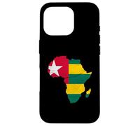 Togo Flag Africa Continent Silhouette Gift Togolese People Custodia per iPhone 16 Pro