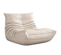 togo sedia togo divano da pavimento divano togo pouf divano togo sedie pigro pavimento divano divano letto (bianco, 66 x 89 x 68,6 cm)