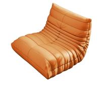 togo sedia togo divano da pavimento divano togo pouf divano togo sedie pigro pavimento divano divano letto (arancione, 66 x 89 x 68,6 cm)