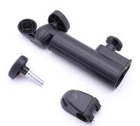 TOGOODS Supporto universale per ombrelli da golf, in plastica, per Powakaddy, Motocaddy, colore: nero