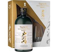 Togouchi Japanese Blended Premium Whisky Box con 2 bicchieri