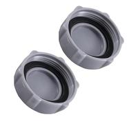TogtherKings 2 Pezzi Tappo per valvola di Scarico, Tappo valvola di Scarico, Accessorio per Piscina Bestway P01006,Tappo Scarico Piscina Accessori per Una Facile Manutenzione (Grigio